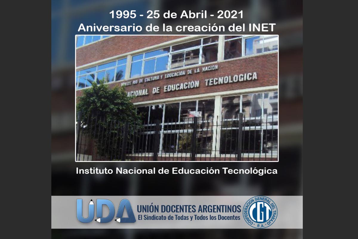 1995 - 25 de abril - 2021 | Aniversario del creación del INET